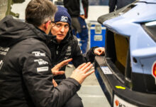 Adrien Fourmaux (FRA) of HYUNDAI SHELL MOBIS WORLD RALLY TEAM is seen during Stop 2 of the World Rally Championship in Umea, Sweden on February 11, 2026. //