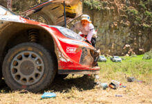 Sami Pajari (FIN) of team TOYOTA GAZOO RACING WRT2 a are seen during the World Rally Championship Kenya in Naivasha, Kenya on 15 March, 2026. //