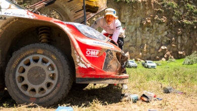 Sami Pajari (FIN) of team TOYOTA GAZOO RACING WRT2 a are seen during the World Rally Championship Kenya in Naivasha, Kenya on 15 March, 2026. //