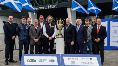 WRC Rally Scotland launch event at P&J Live in Aberdeen, Scotland on 16.03.2026. //