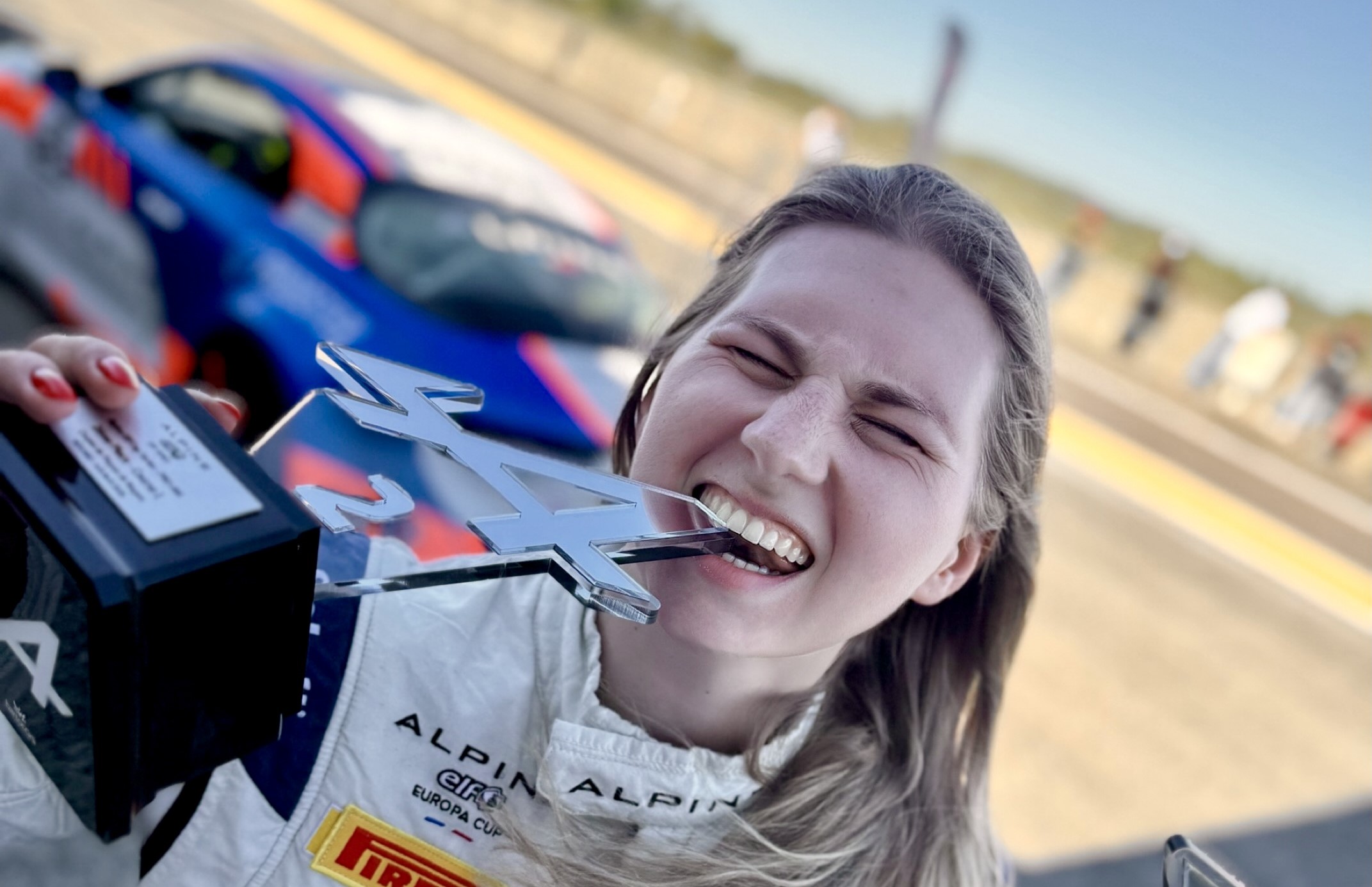 Gosia Rdest z podwójnym podium na inaugurację sezonu Alpine ELF Cup Series