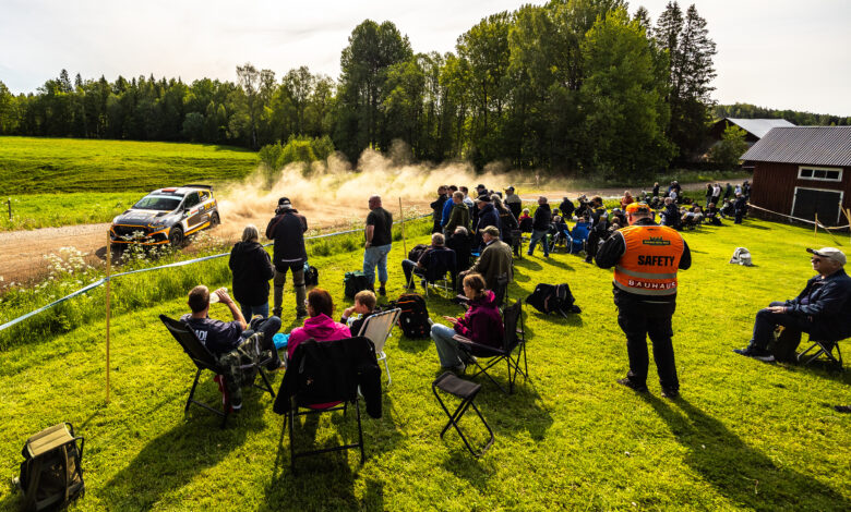 Adrian RZEZNIK during the FIA European Rally Championship in Karlstad,Sweden on 31, May 2025 //