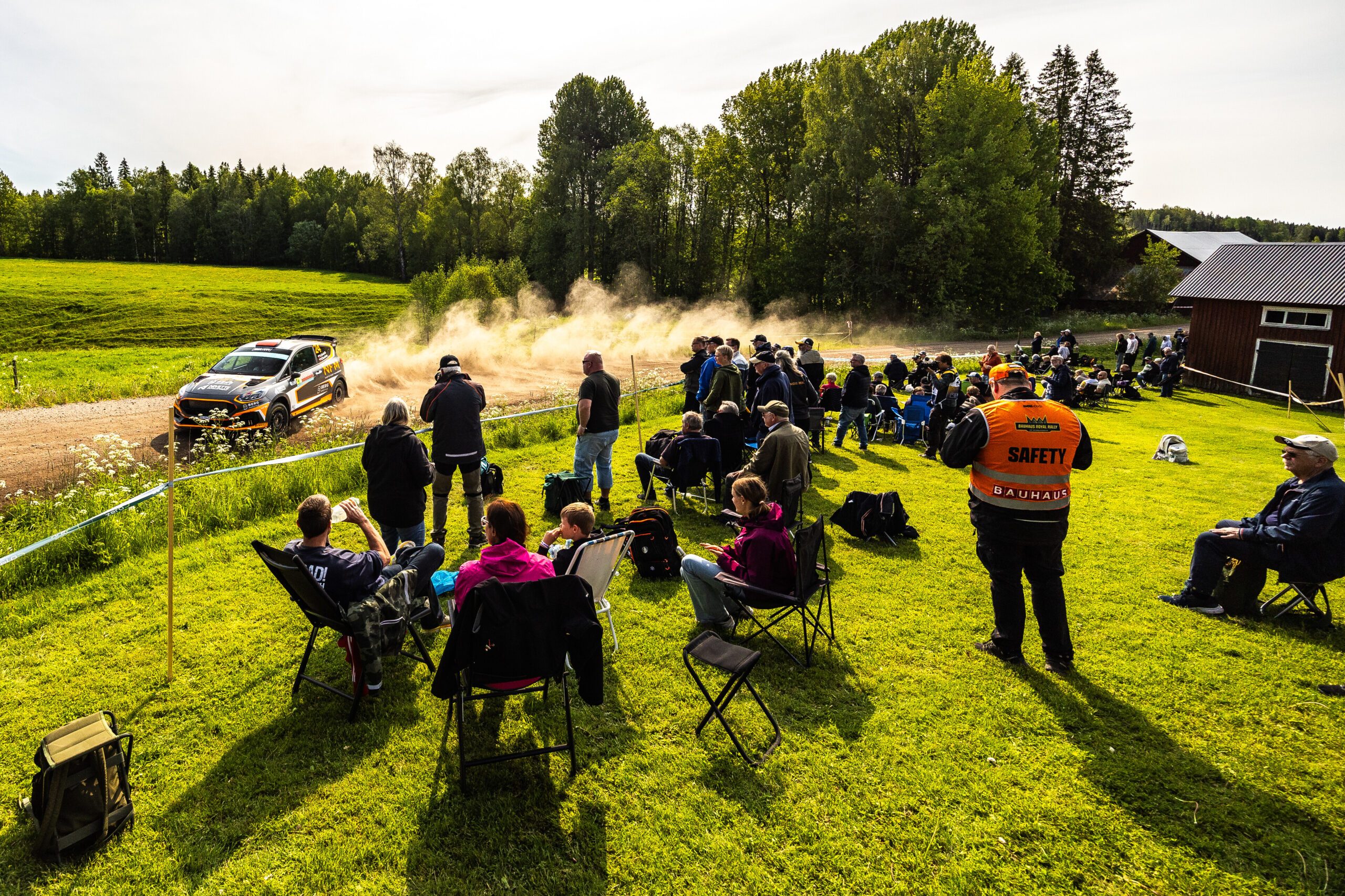 Adrian RZEZNIK during the FIA European Rally Championship in Karlstad,Sweden on 31, May 2025 //