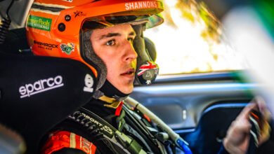 Taylor GILL seen during the FIA European Rally Championship Stop 05 in Fiuggi, Italy on July 5, 2025. //