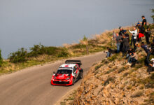 Takamoto Katsuta (JPN) Aaron Johnston (IRL) Of team TOYOTA GAZOO RACING WRT seen during the World Rally Championship Croatia in Rijeka, Croatia on 12 April, 2026 //