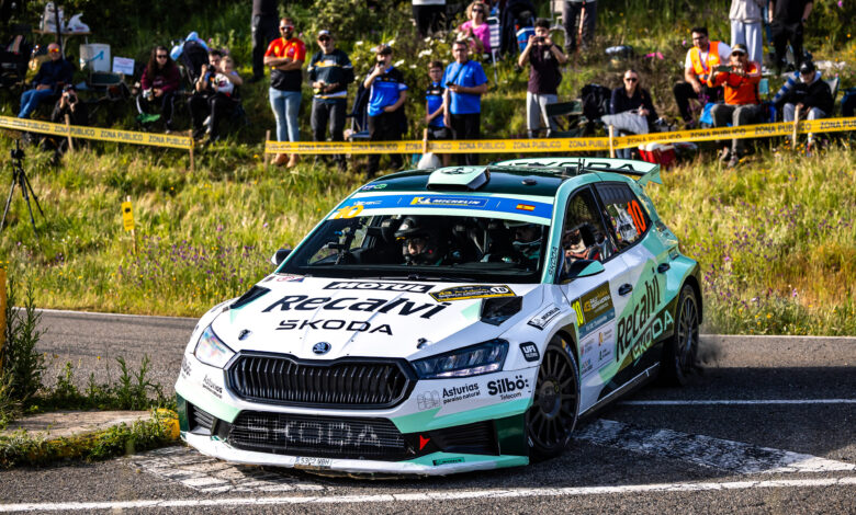 Jose Antonio SUAREZ during the FIA European Rally Championship in Cordoba, Spain on 17, April 2026 //