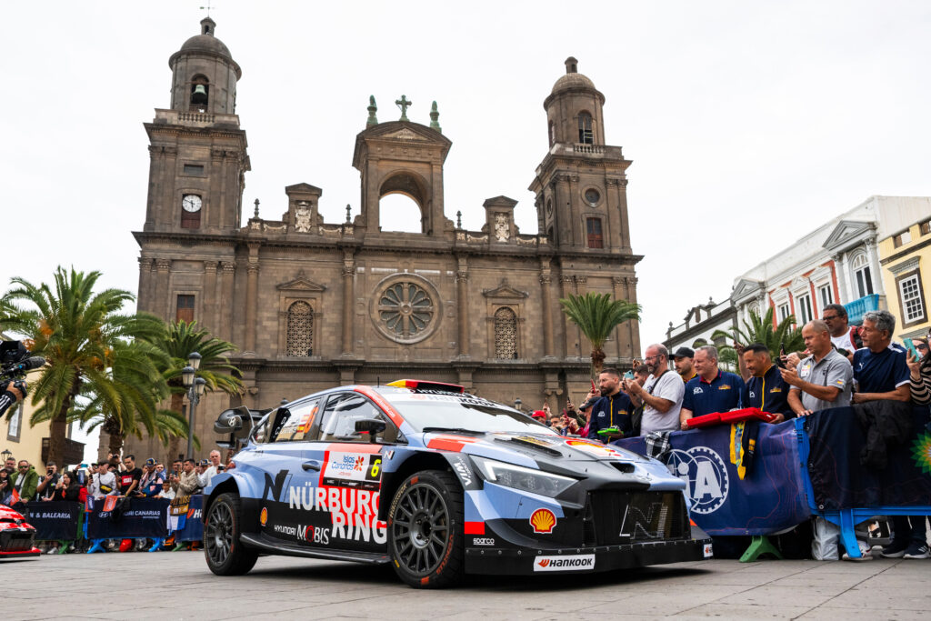 Daniel SORDO seen during Stop 5 of the FIA World Rally Championship in Las Palmas, Spain on April 22, 2026. //