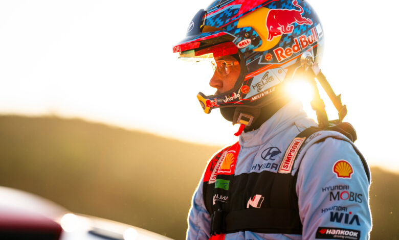 Thierry Neuville (BEL), Martijn Wydaeghe (BEL) Of team HYUNDAI SHELL MOBIS WORLD RALLY TEAM seen during the World Rally Championship Spain in Las Palmas, Spain on 25 April, 2026 //