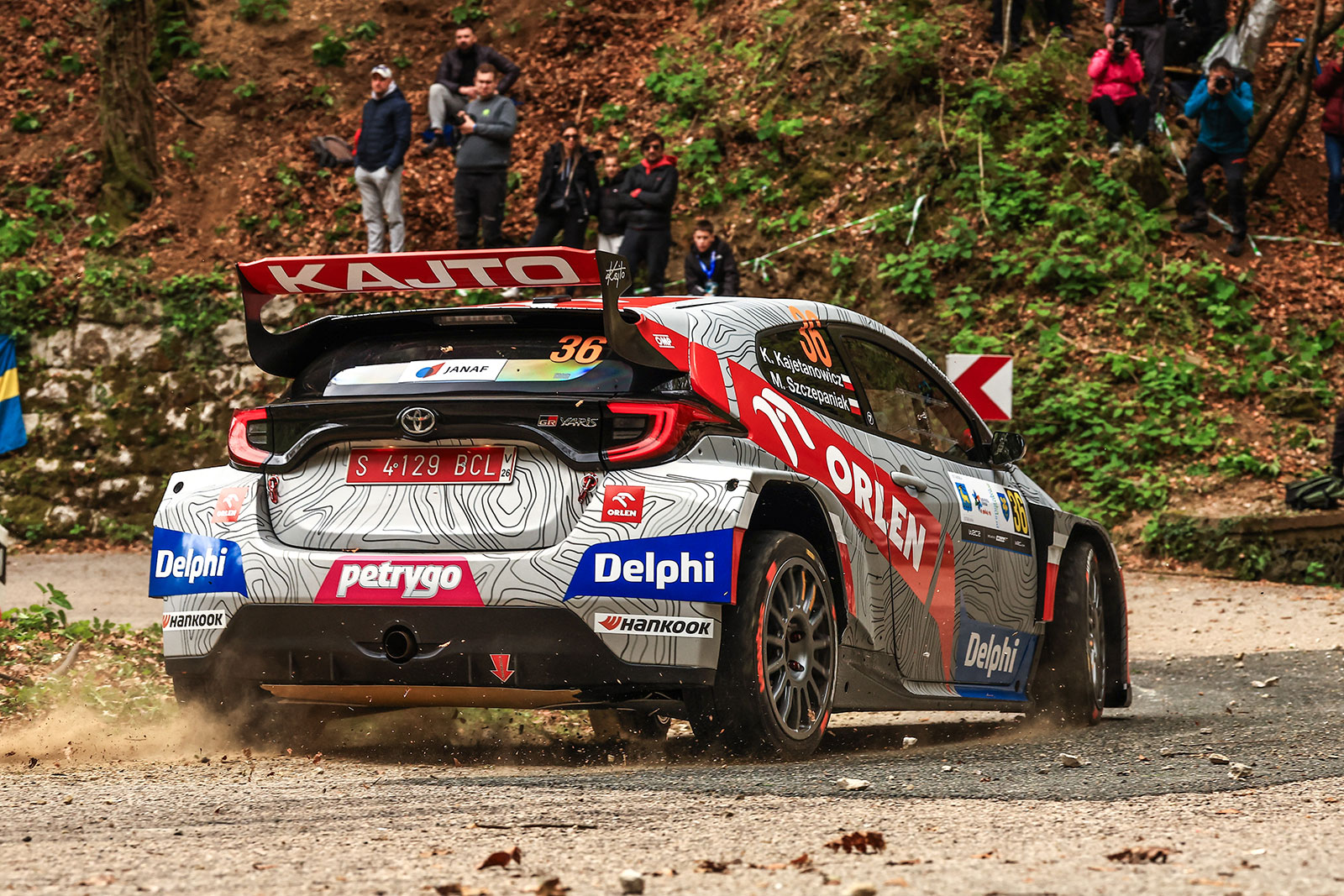 Kajetanowicz na starcie Rajdu Chorwacji 2026