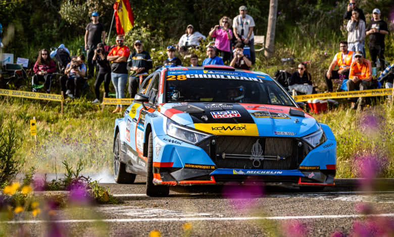 Robert KOLCAK during the FIA European Rally Championship in Cordoba, Spain on 17, April 2026 /