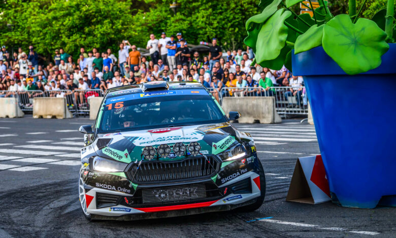Dominik STRITESKY during the FIA European Rally Championship in Cordoba, Spain on 17, April 2026 //