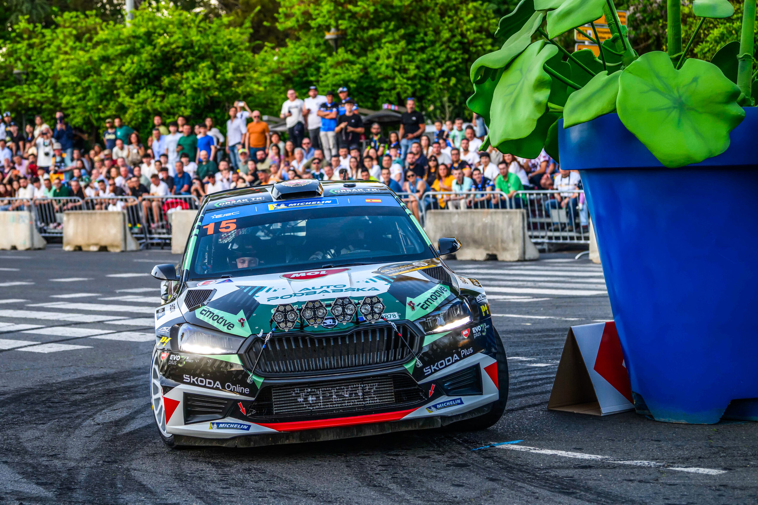 Dominik STRITESKY during the FIA European Rally Championship in Cordoba, Spain on 17, April 2026 //