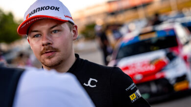 Isak REIERSEN during the FIA European Rally Championship in Cordoba, Spain on 18, April 2026 //