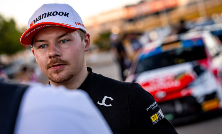 Isak REIERSEN during the FIA European Rally Championship in Cordoba, Spain on 18, April 2026 //