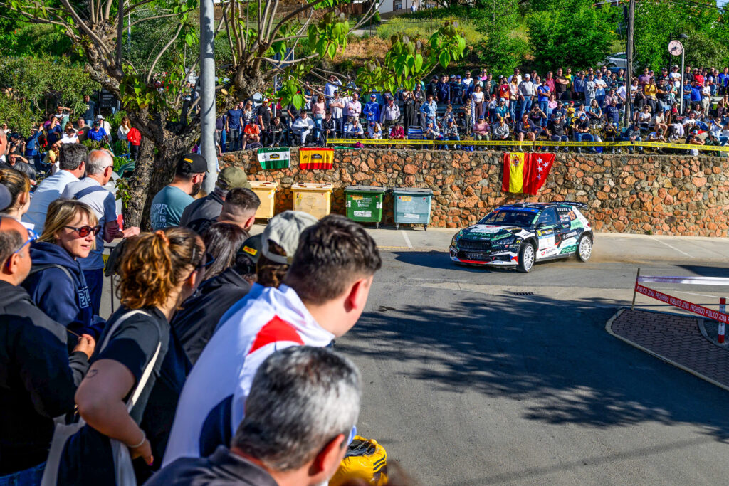 Dominik STRITESKY seen during Stop 1 of the FIA European Rally Championship in Cordoba, Spain on April 19, 2026. // 
