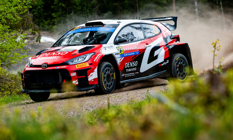 Jaspar VAHER during the FIA European Rally Championship in Karlstad, Sweden on 22, May 2026 /