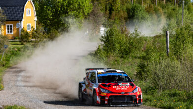 Jaspar VAHER during the FIA European Rally Championship in Karlstad, Sweden on 23, May 2026 //