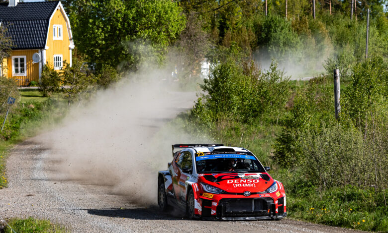 Jaspar VAHER during the FIA European Rally Championship in Karlstad, Sweden on 23, May 2026 //