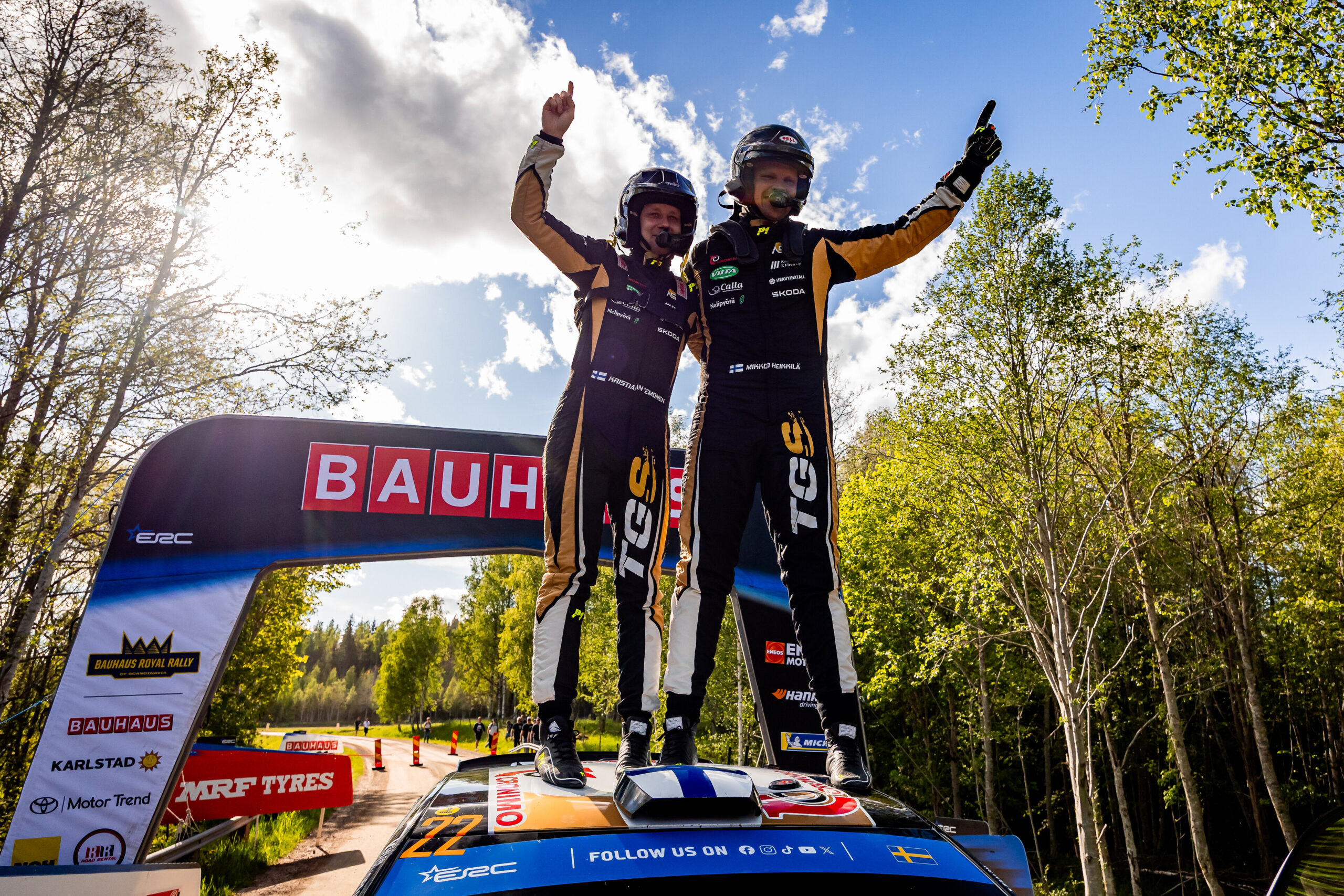 Mikko Heikkilä triumfuje w Rajdzie Skandynawii 2026