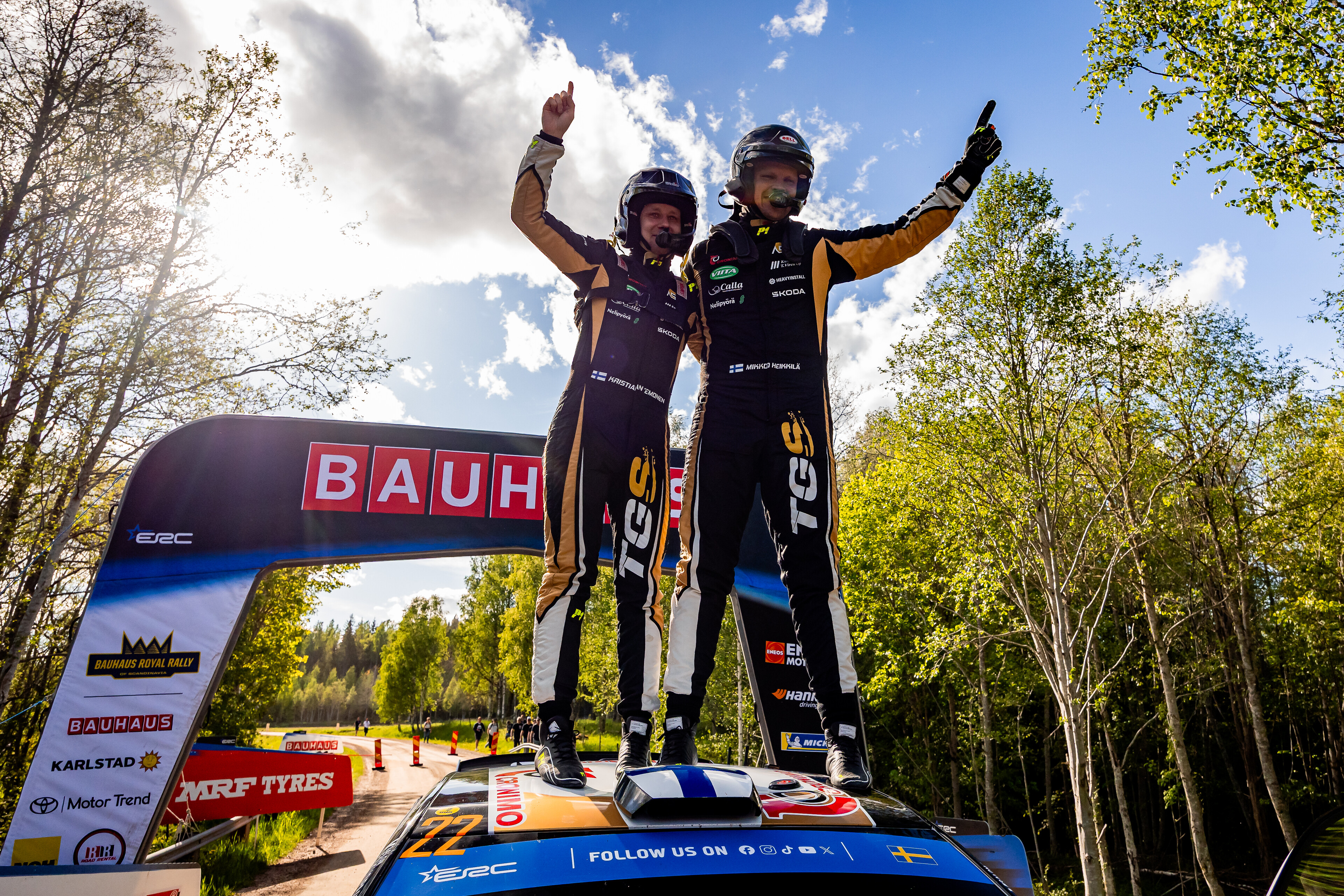 Mikko Heikkilä triumfuje w Rajdzie Skandynawii 2026