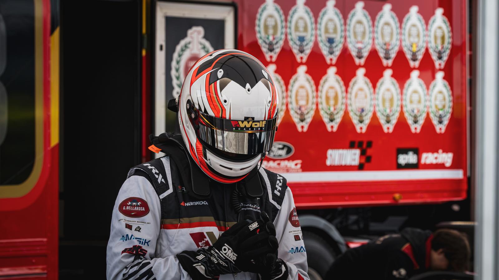 Iwo Beszterda na podium debiutantów w Misano