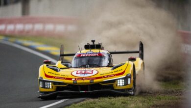 83 YE Yifei (chn), KUBICA Robert (pol), HANSON Phil (gbr), AF Corse, Ferrari 499P #83, Hypercar, action during the Free Practice and Qualifying session of the 24 Hours of Le Mans 2026, 3rd round of the 2026 FIA World Endurance Championship, from June 10 to 11, 2026 on the Circuit des 24 Heures du Mans in Le Mans, France - Photo