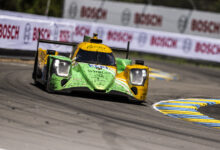 343 GARG Bijoy (usa), DE GERUS Reshad (fra), MÜLLER Nico (swi), Inter Europol Competition, Oreca 07 Gibson #343, LMP2, action during the 24 Hours of Le Mans 2026, 3rd round of the 2026 FIA World Endurance Championship, on June 14, 2026 on the Circuit des 24 Heures du Mans in Le Mans, France - Photo