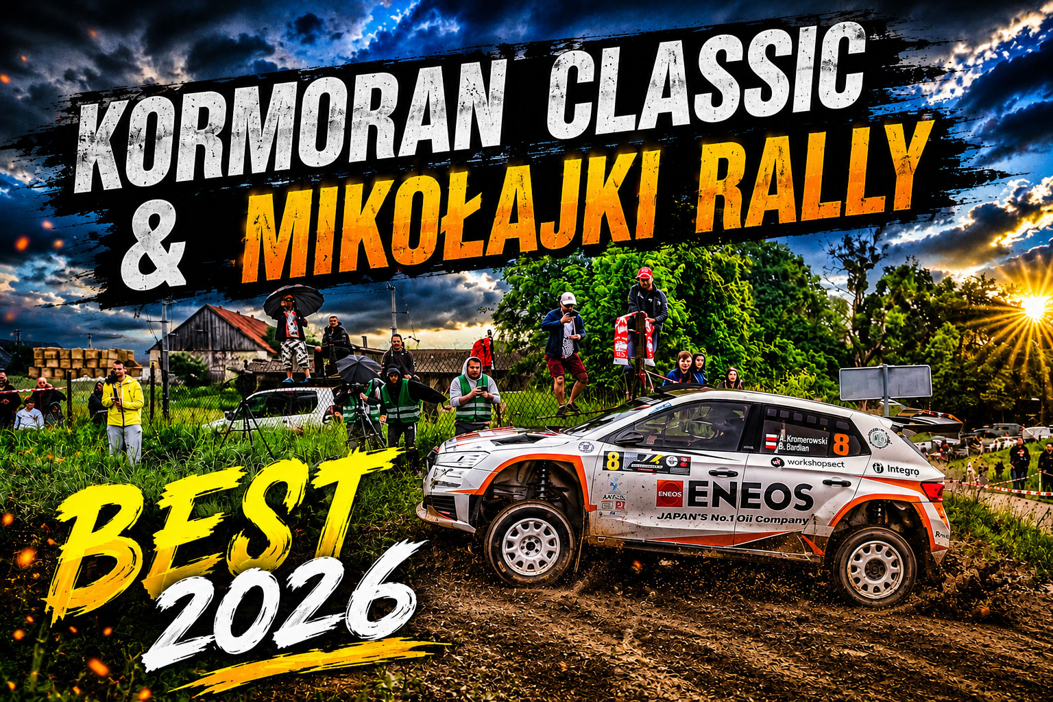 VIDEO: BEST – Kormoran Classic & Akpol Rally Mikołajki 2026