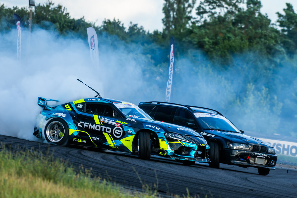 83. runda Prime Energy Drink Drift Open w Toruniu. Zacięta walka i wysoki poziom sportowy