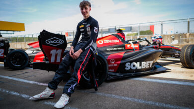Silverstone (ENG) JULY 1-5, 2026 - British Grand Prix at Silverstone Circuit, England. Maciej GLADYSZ #11 ART GP F3. © 2026