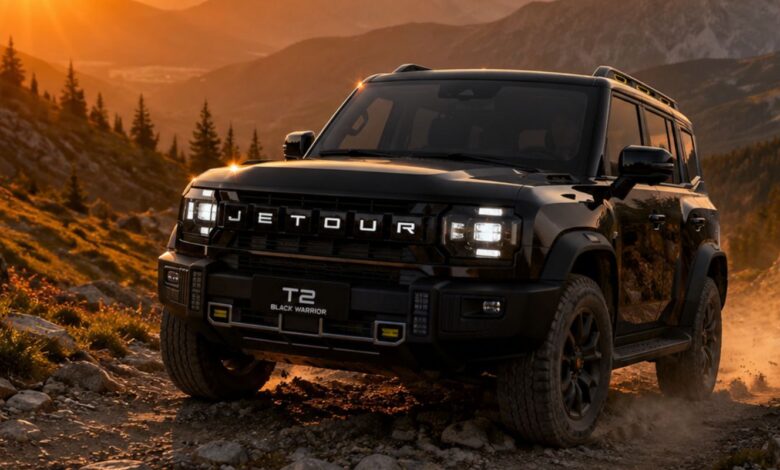 Jetour T2 Black Warrior