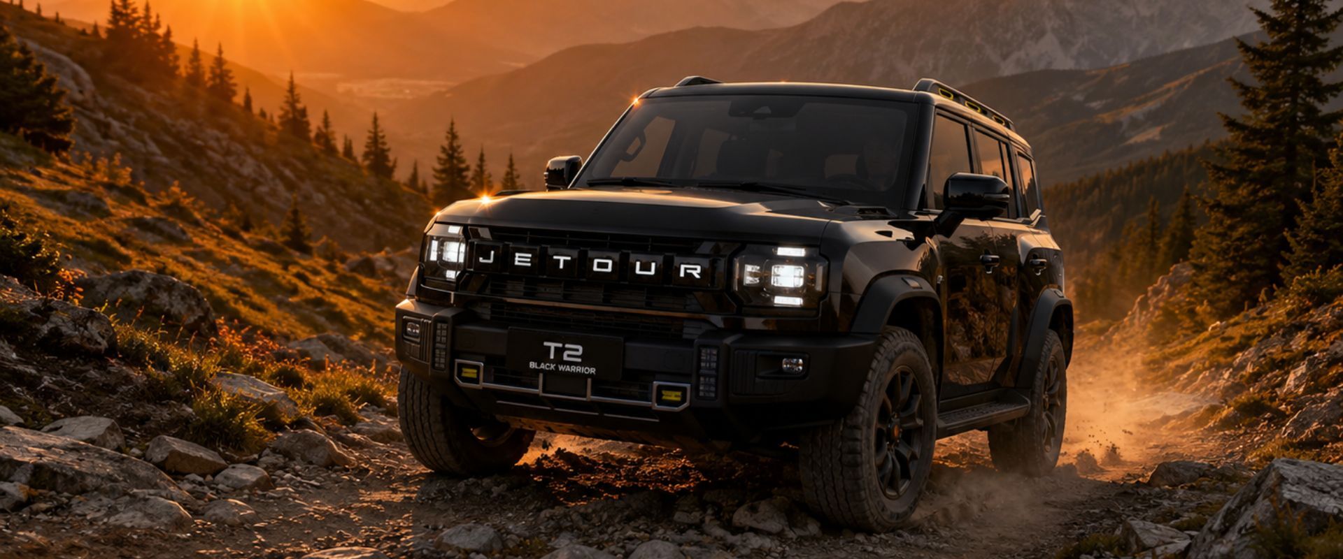 Jetour T2 Black Warrior