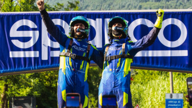 Atmosphere during the FIA European Rally Championship in Rome, Italy on 05, July 2026 //