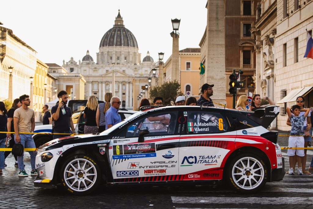 Atmosphere during the FIA European Rally Championship in Rome, Italy on 05, July 2026 //