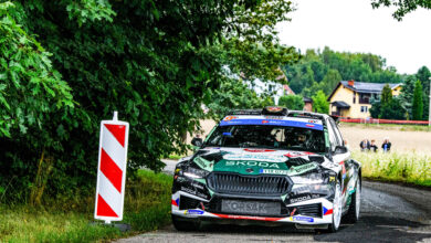 Dominik STRITESKY during the FIA European Rally Championship in Katowice, Poland on 24, July 2026 //