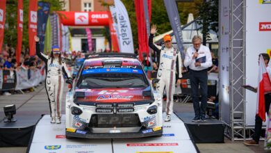 Atmosphere during the FIA European Rally Championship in Katowice, Poland on 24, July 2026 //
