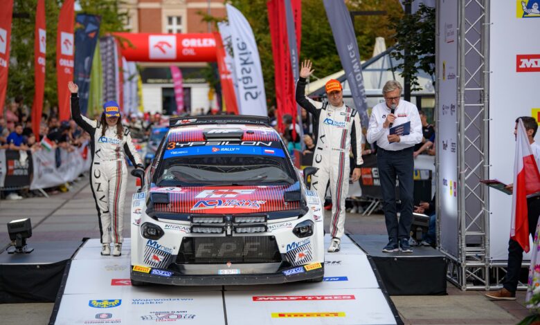 Atmosphere during the FIA European Rally Championship in Katowice, Poland on 24, July 2026 //