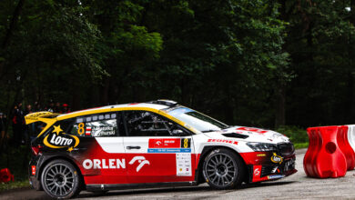 Jakub MATULKA during the FIA European Rally Championship in Katowice, Poland on 25, July 2026 /