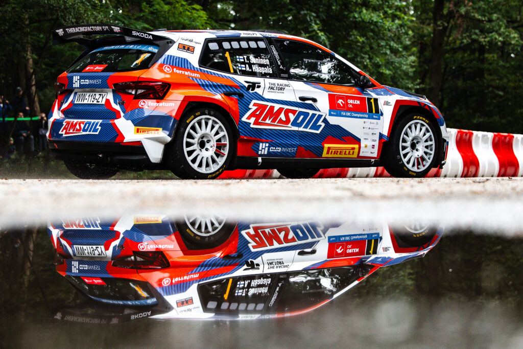 Teemu SUNINEN during the FIA European Rally Championship in Katowice, Poland on 25, July 2026 /