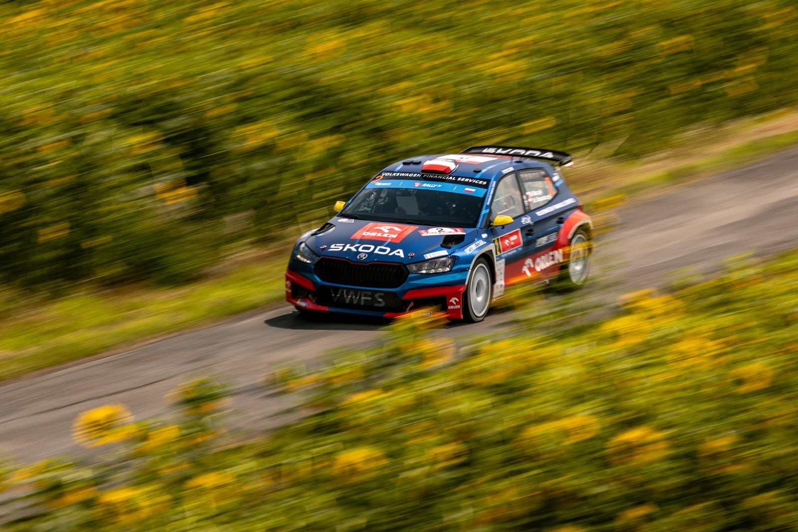 Marczyk z Gospodarczykiem na podium 82. Rajdu Polski