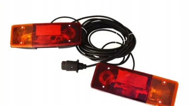 Zestaw lamp do przyczepy