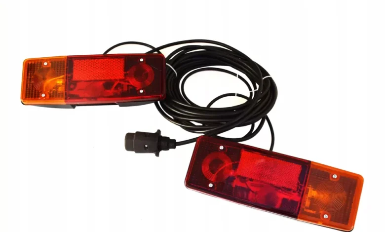 Zestaw lamp do przyczepy