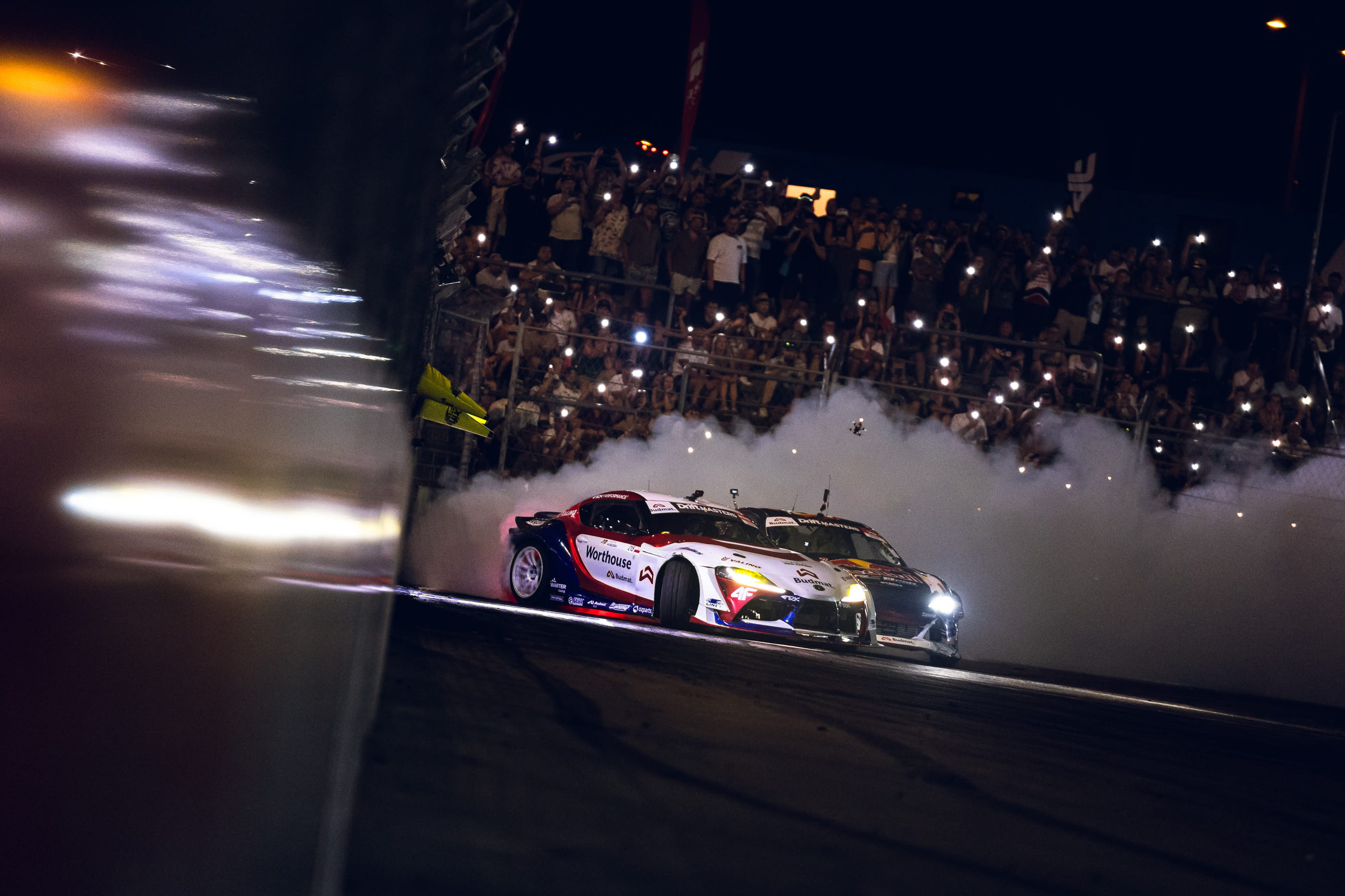 Piotr Więcek podwójnym zwycięzcą niemieckiej rundy Drift Masters. Teraz czas na zawody w Warszawie