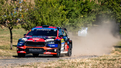 Simone TEMPESTINI during the FIA European Rally Championship in Zlin, Czech Republic on 14, August 2026 //