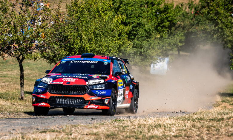 Simone TEMPESTINI during the FIA European Rally Championship in Zlin, Czech Republic on 14, August 2026 //