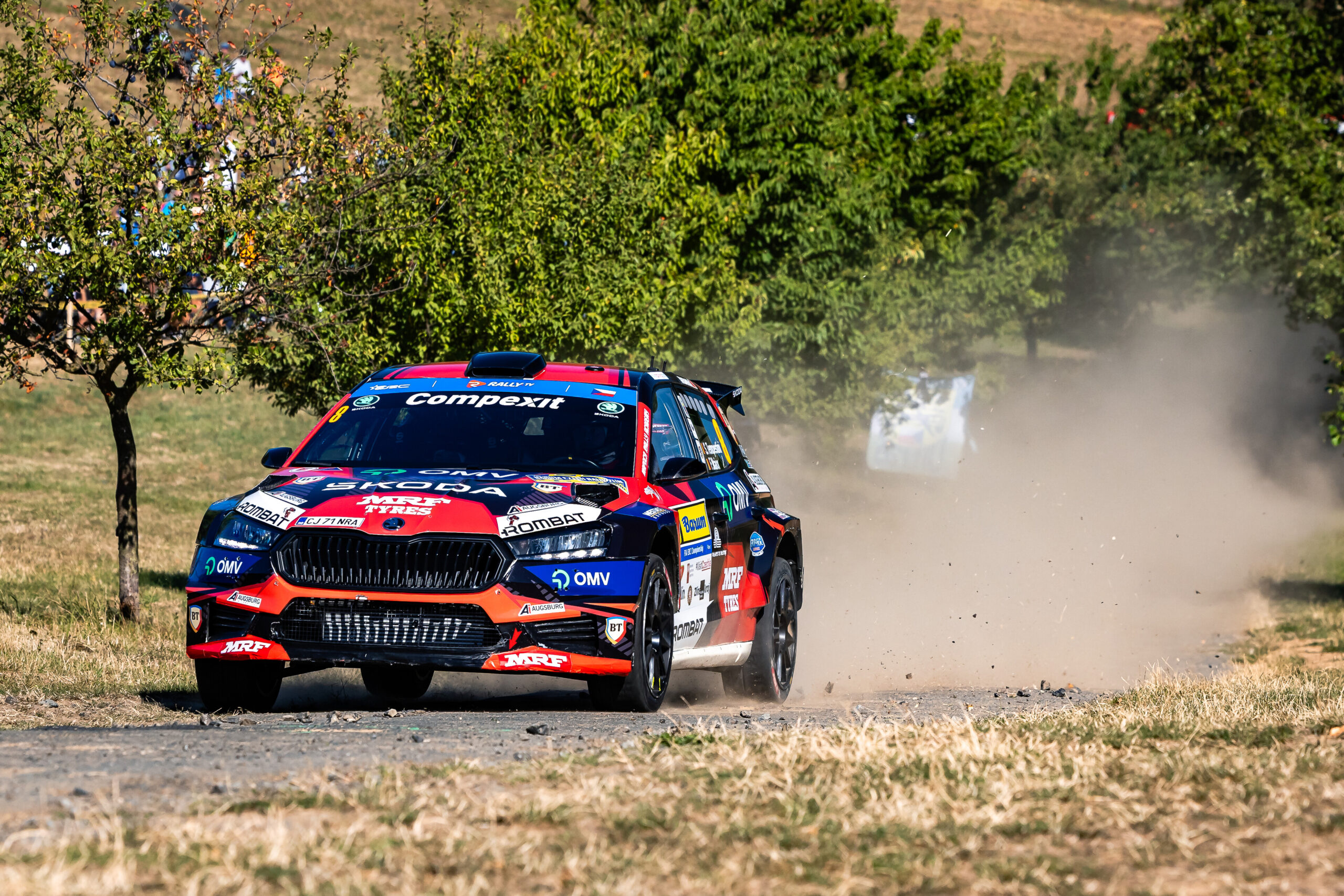 Simone TEMPESTINI during the FIA European Rally Championship in Zlin, Czech Republic on 14, August 2026 //