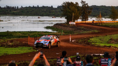 Adrien Fourmaux (FRA), Alexandre Coria (FRA) Of team HYUNDAI SHELL MOBIS WORLD RALLY TEAM seen during the World Rally Championship in Encarnacion, Paraguay on 30.08.2026 //