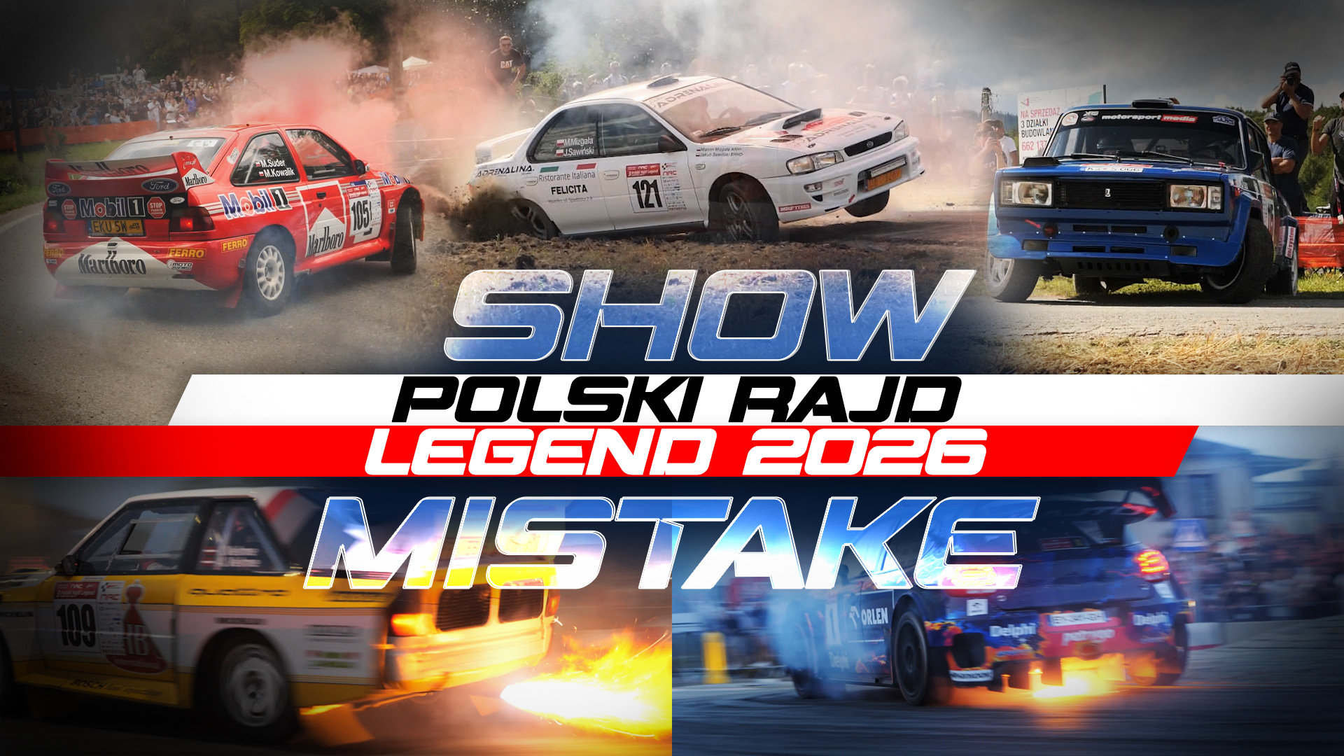 VIDEO: Polski Rajd Legend 2026 SHOW-MISTAKE