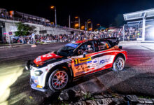 Andrea MABELLINI seen during Stop 5 of the FIA European Rally Championship in Zlin, Czech Republic on August 14, 2026. //