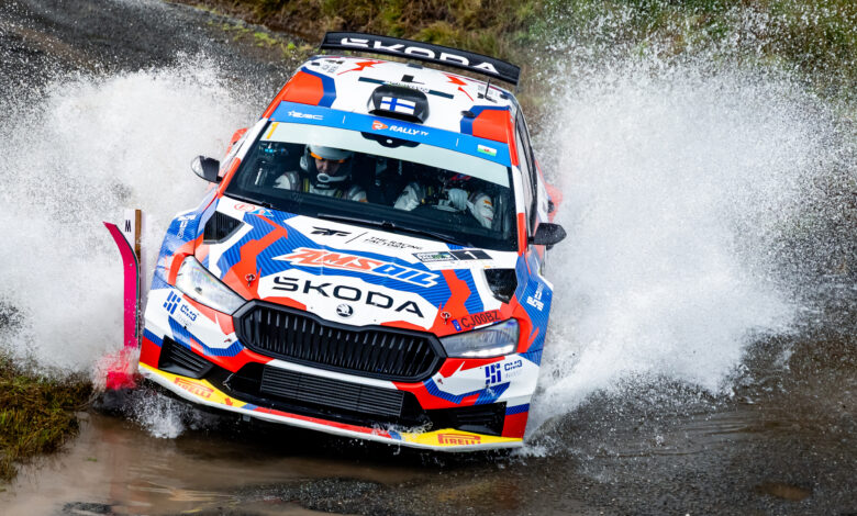 Teemu SUNINEN during the FIA European Rally Championship in Ceredigion, Aberystwyth,on 04, September 2026 //